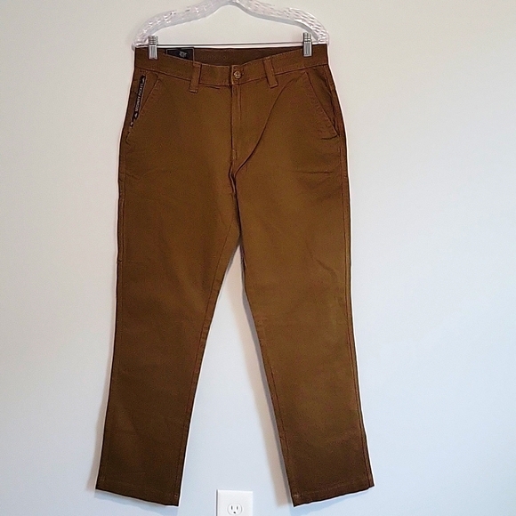 Weatherproof Men's The Commuter Pant Stretch Fabric Brown 32x32 NWT - Picture 1 of 6